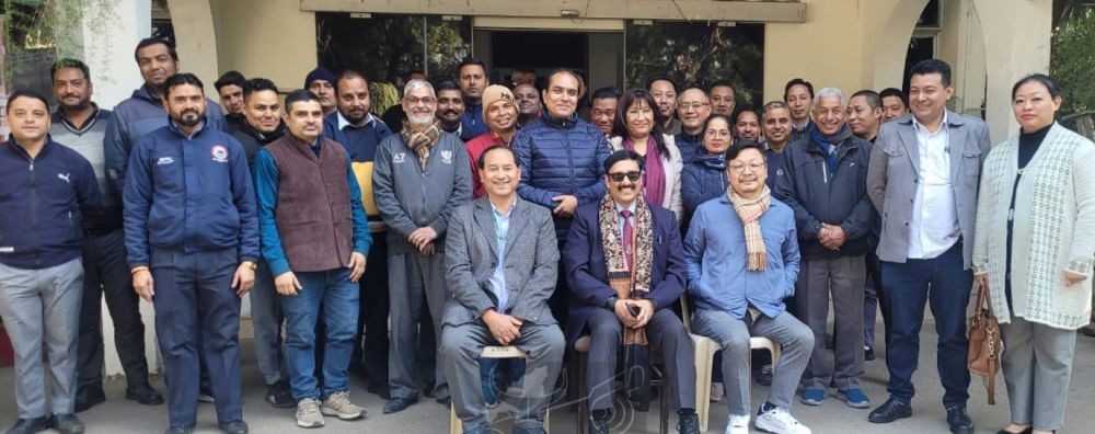A farewell programme in honour of Jyoti Kalash IAS, retiring ACS Nagaland and CRC Nagaland House New Delhi was held on January 12. (DIPR Photo)
